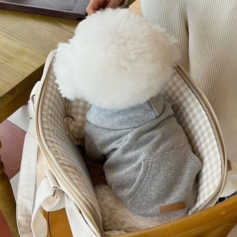 Pawstrip Fleece Hoodies For Dogs By PawParty Store_voghion.com
