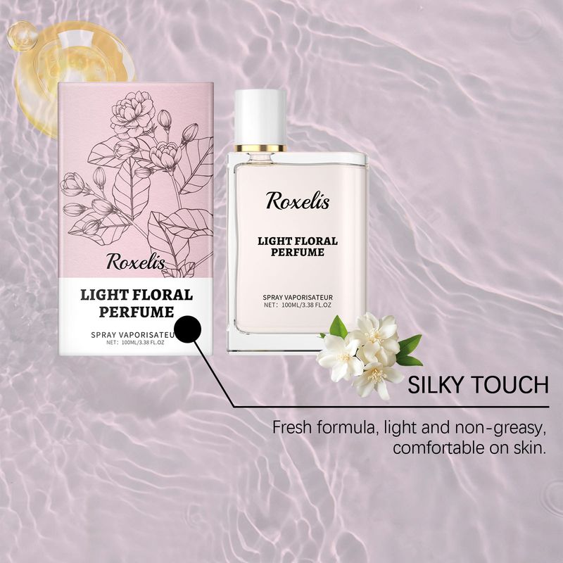 Let duftende blomsterparfume Elegant let blomster Blød duftende Frisk charmerende vedvarende parfume 100ml Stor kapacitet_voghion.com