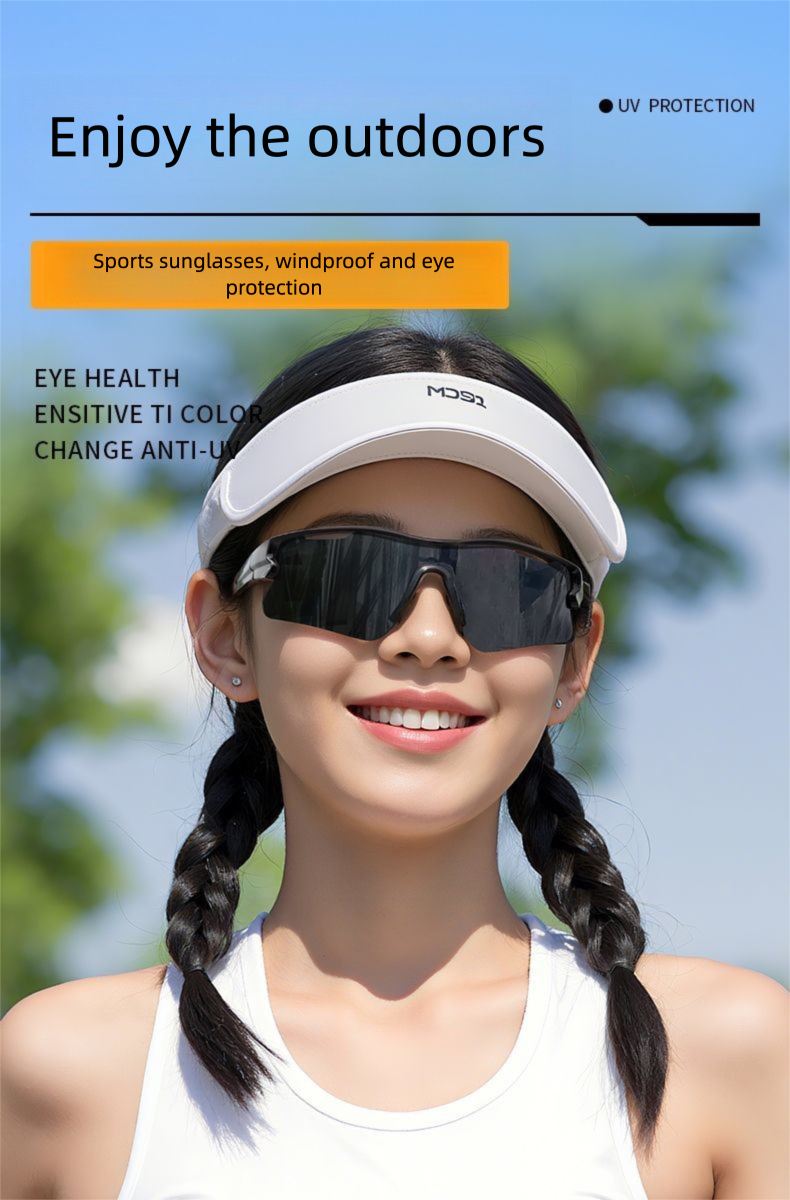 Kagamine Cycling Glasses For Men, UV Protection, Anti-Glare, HD Lenses, Multiple Colors Available, Sports Safety_voghion.com