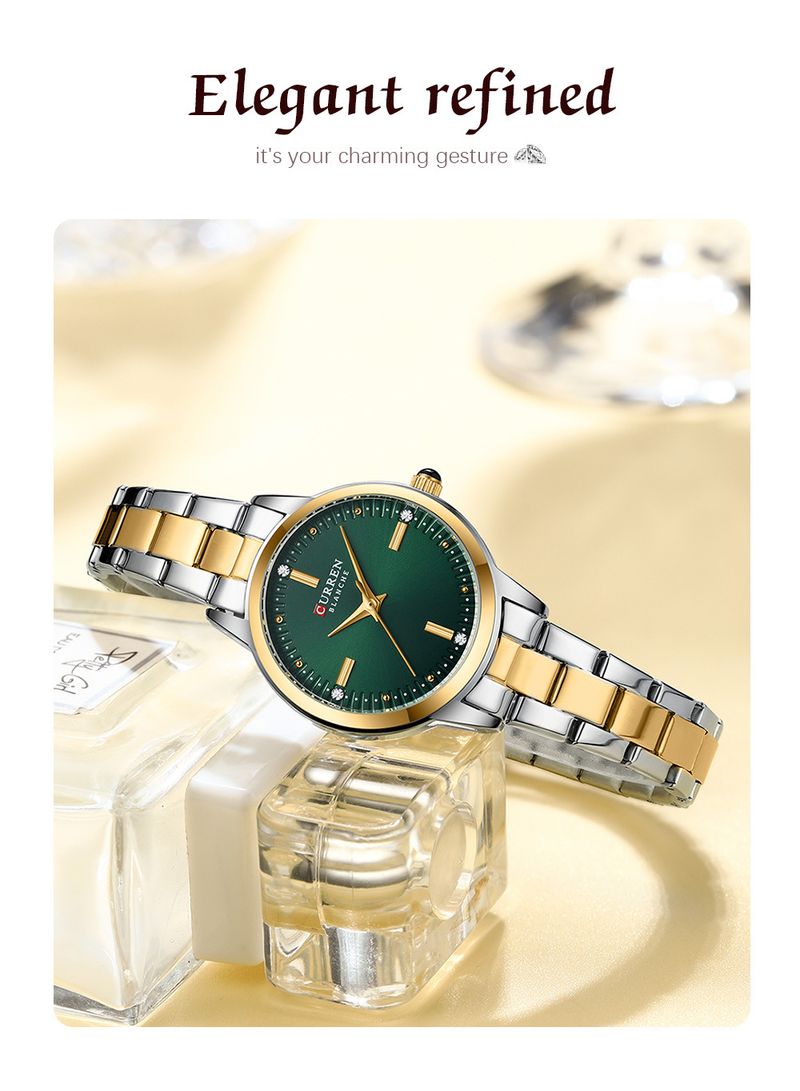 Elegant Women's Watch With Mineral Glass, Quartz Movement, And 30M Water Resistance - Perfect For Casual And Everyday Wear_voghion.com