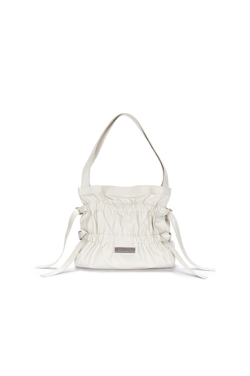 Pure Leather Pleated Handbag, Hundreds Of Simple Korean New Women's Bags_voghion.com