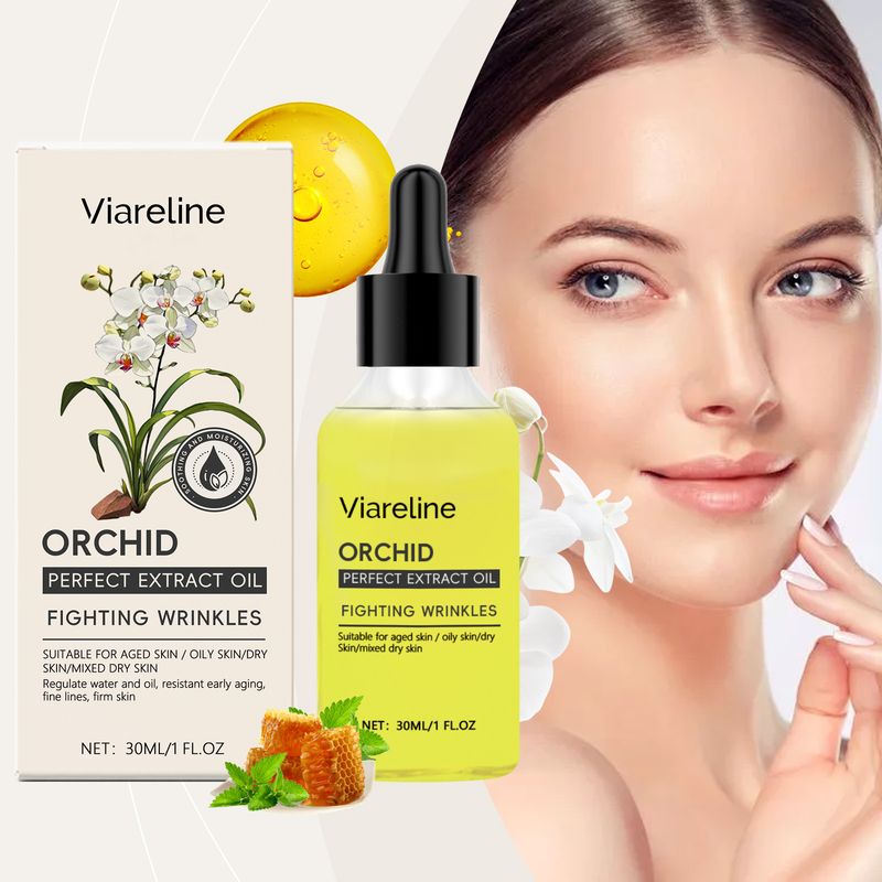Viareline Orchid Hydrating Essence Oil Hydrating Hydrating Essence Oil For Fine Lines_voghion.com