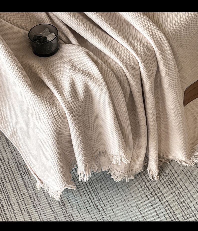 Coperta regalo di lusso per divano, aria condizionata, luce per pisolino da ufficio, in cotone a fibra lunga, per il commercio estero e transfrontaliero_voghion.com