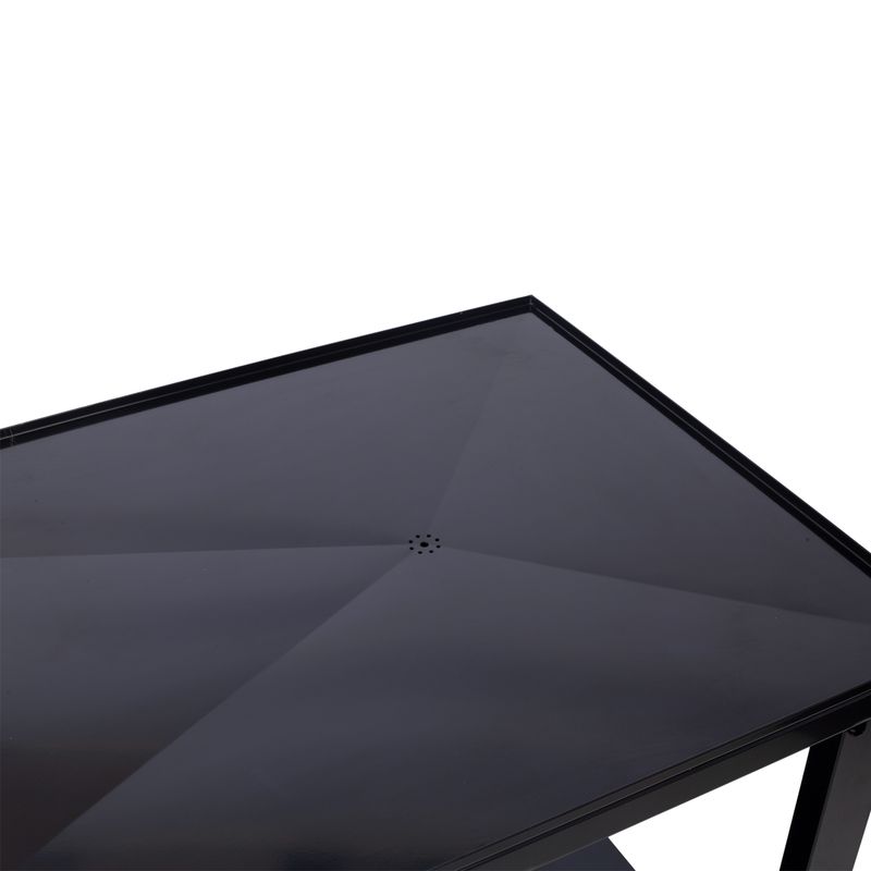 Transmission Teardown Work Station 1/2 Ton Capacity Sloping Drain Table Locking Drawer Removable Drain Basin Full-Width Lower Shelf Four 4-Inch Caster Wheels Black_voghion.com