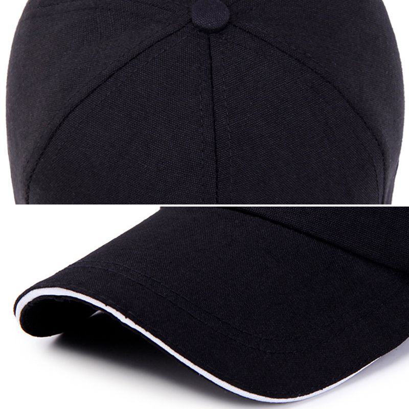 Cappello da camionista estivo in cotone da golf per sport all'aria aperta, per uomo e donna, regolabile, casual, per il tempo libero, tinta unita_voghion.com
