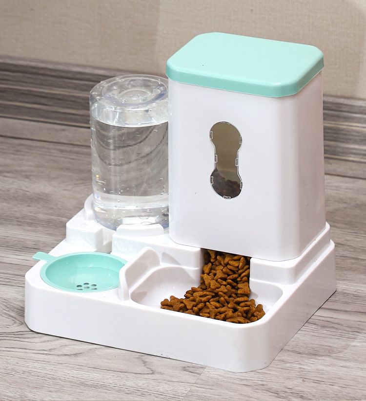 Automatic Feeder Cat Bowl Dog And Food Combo Pet Water Dispenser_voghion.com