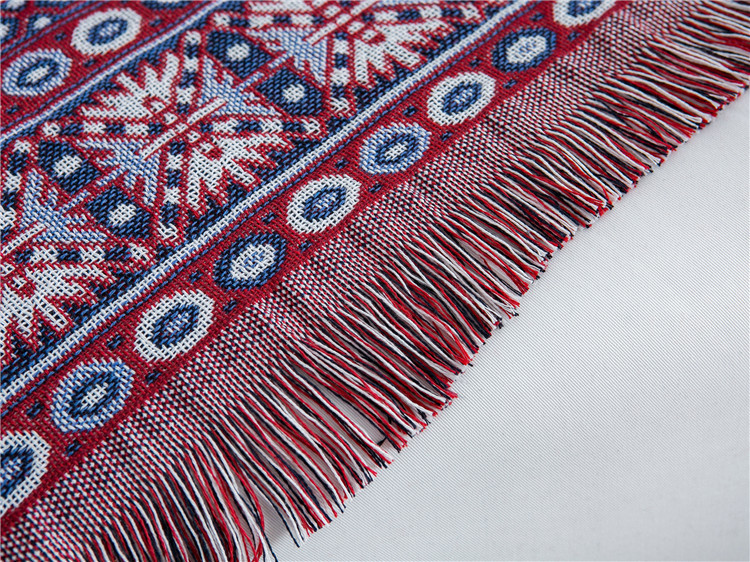 Ethnic style double-sided thickened full coverage sofa towel, all-season tea table, outdoor tablecloth, camping blanket_voghion.com