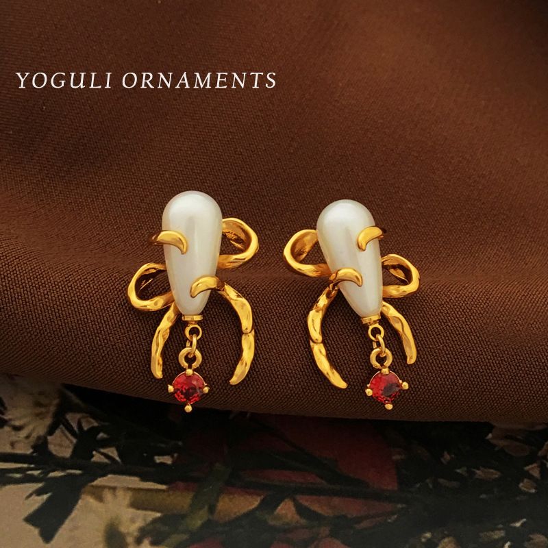 Premia i clienti nuovi e vecchi con la collezione di gioielli di nicchia, collane di alta gamma, orecchini eleganti e alla moda per le donne._voghion.com