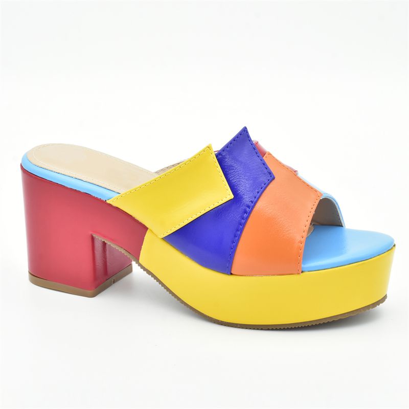Italian Design Wedges For Women Platform Shoes High Heels Strong Heel Pumps Lady Wedge Sandals_voghion.com