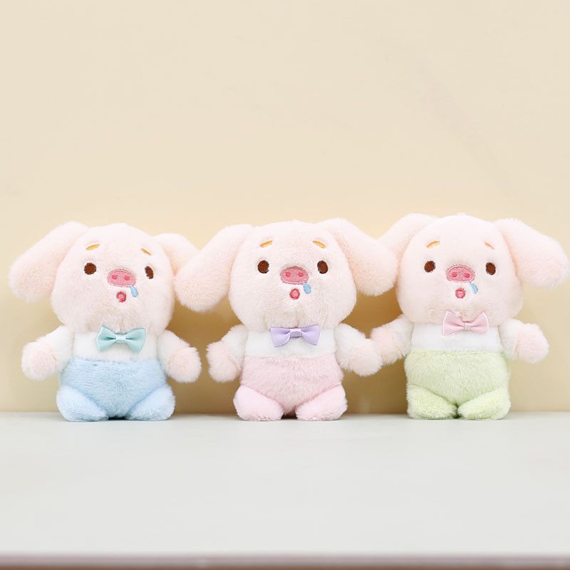 Keychain Cute Plush Pig Adorable Stuffed Animal Soft Short Charm Bag Plush_voghion.com