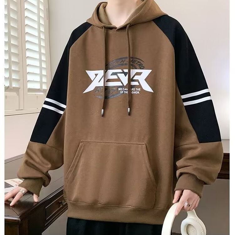 Spring, summer, and autumn thin style new hoodie for men, hooded printed long sleeved light mature casual hoodie_voghion.com