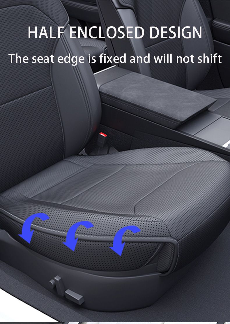 Ledersitzbezug aus Nappa-Leder für Tesla Model Y Juniper 2025 – Atmungsaktiv und komfortabel_voghion.com