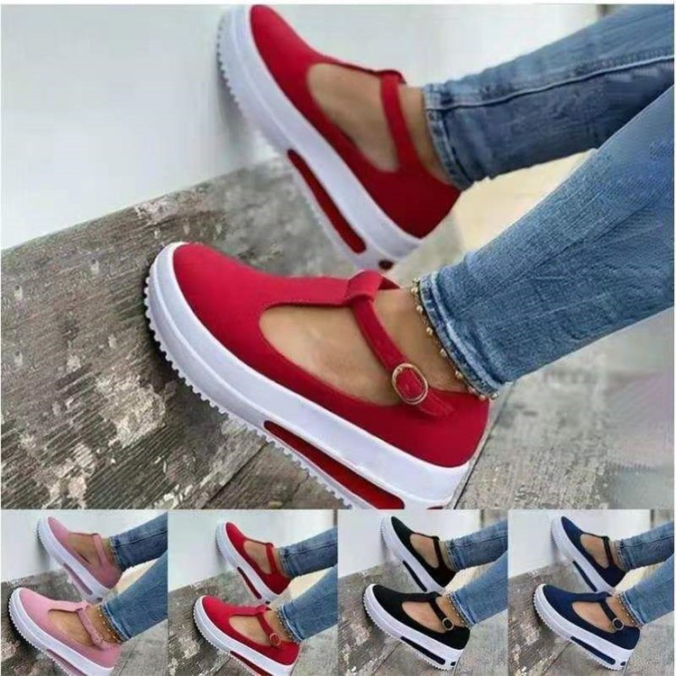 Damen-Bullock-Damenschuhe in Übergröße, bequeme, lässige Damenschuhe, runde Kopfschnür-Einzelschuhe_voghion.com