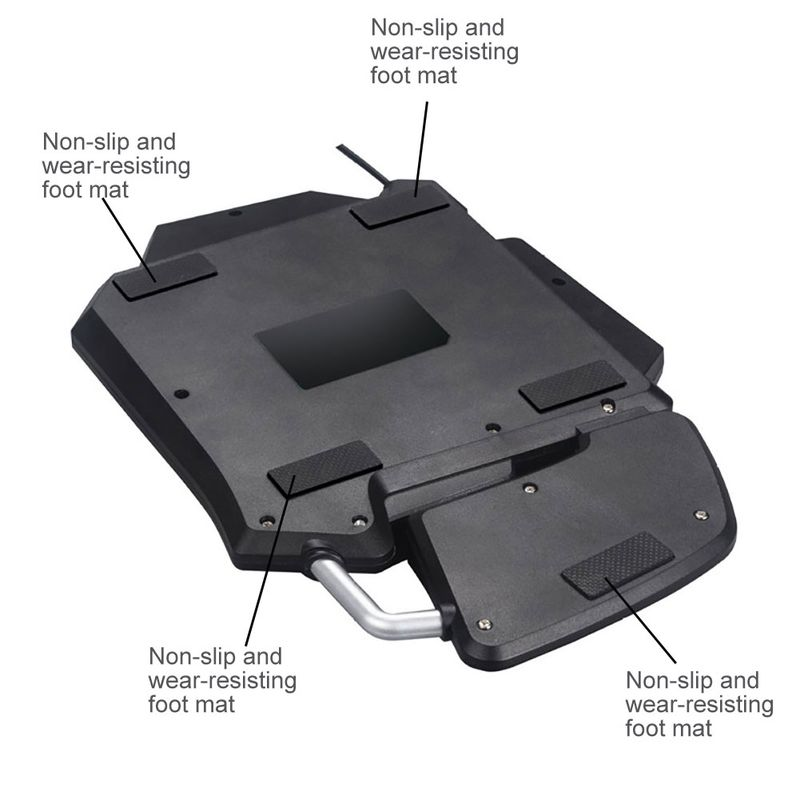 Farfi D15 Ergonomische Einhand-Gaming-Tastatur mit Hintergrundbeleuchtung, USB-Kabeltastatur für PC_voghion.com