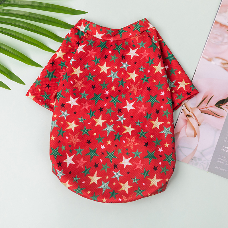 2022 Dog Clothes For New Year Teddy Bichon Pomeranian Cat Pet_voghion.com