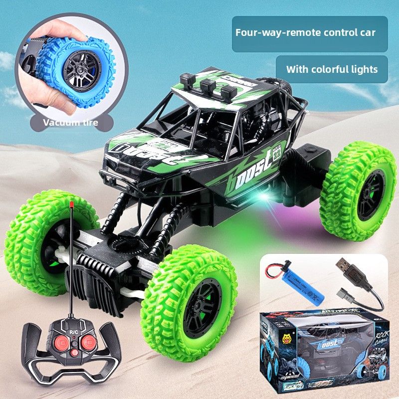Five-way Remote Control Car Off-road Climbing Car Children's Remote Control Car Boy Gift Charging Toy Model Car_voghion.com