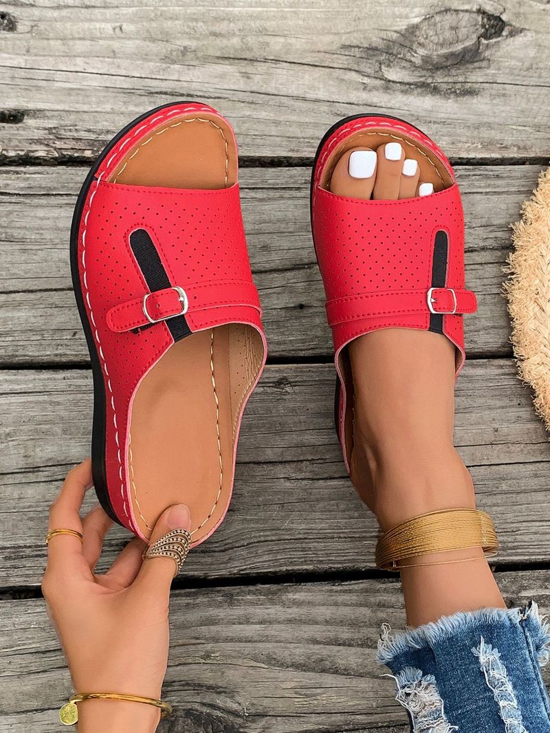 Scarpe da donna, grandi dimensioni, con fondo spesso e cavo, infradito da donna, con tacco a zeppa, da spiaggia e da cucito_voghion.com
