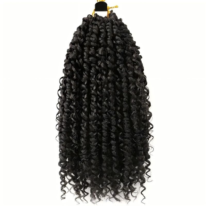 Boho Passion Twist Crochet Wig - High Temperature Silk, Lightweight & Natural Look_voghion.com