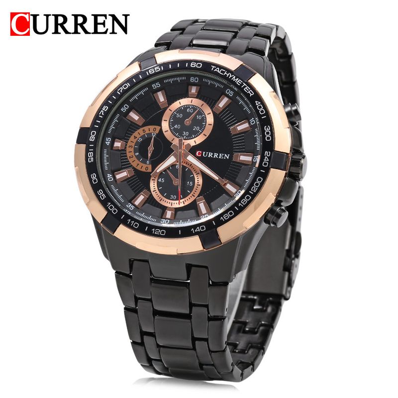 CURREN CARREN 8023 Casual Business Waterproof Quartz Men's Watch_voghion.com