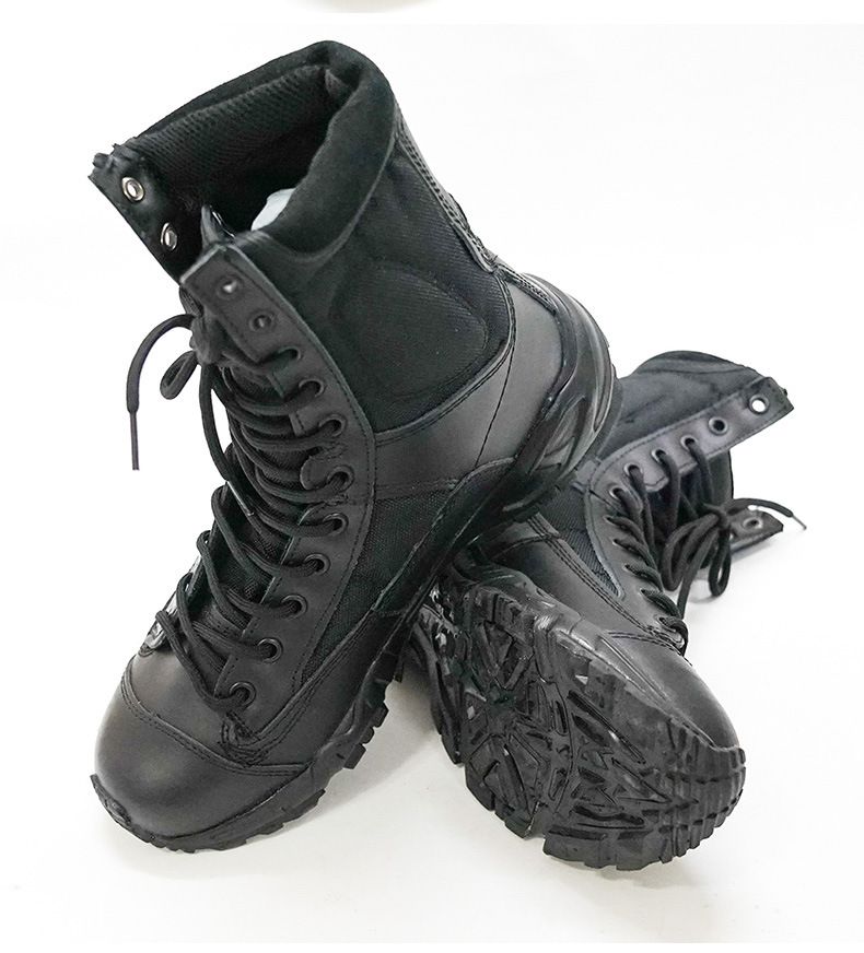 Men’s Shoes CQB.SWAT New Airborne Boots Summer Breathable Hiking Boots Men's High Top Combat Boots Men's Outdoor Hiking Training Shoes_voghion.com
