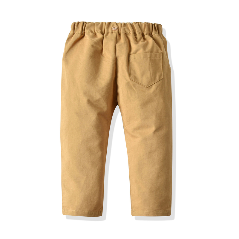Abbigliamento per bambini, abiti per ragazzi, papillon, camicie, pantaloni, abiti formali, per bambini, primavera e autunno, stagione scolastica, abito da ospite per banchetti_voghion.com
