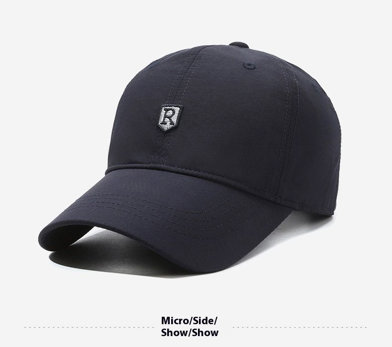 Hat men's summer thin section quick-drying duck tongue hat outdoor sun hat leisure breathable sun-shading baseball cap_voghion.com