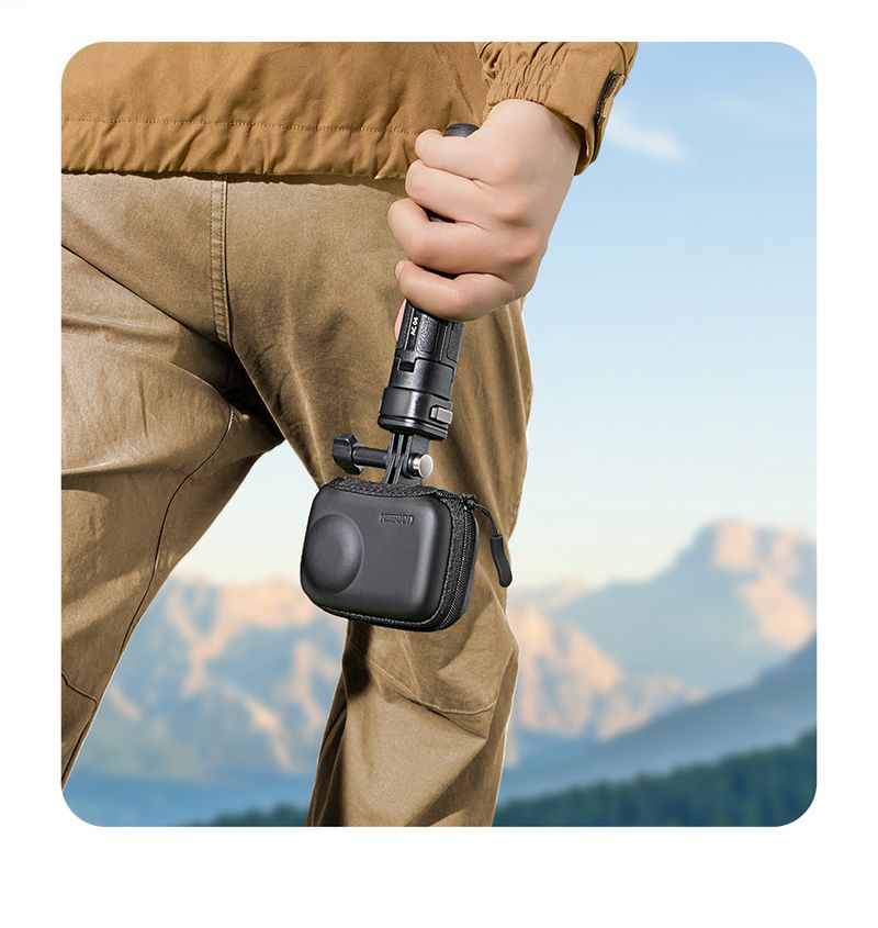 UGREEN For DJI Osmo 5 Pro/4/3 Sports Bag Action Camera Pouch Half-open Quick Release Protective Case_voghion.com