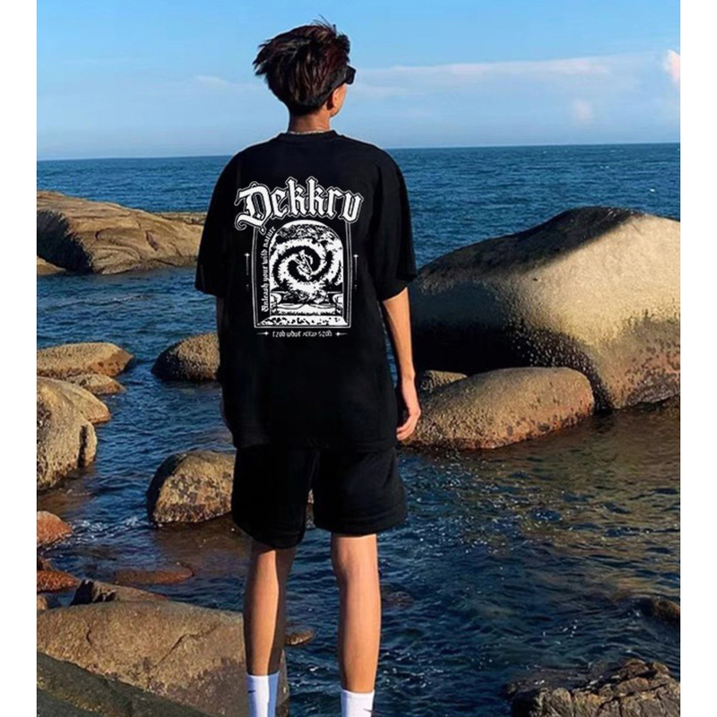 Fashionable New Summer Printed Men's Round Neck T-shirt_voghion.com