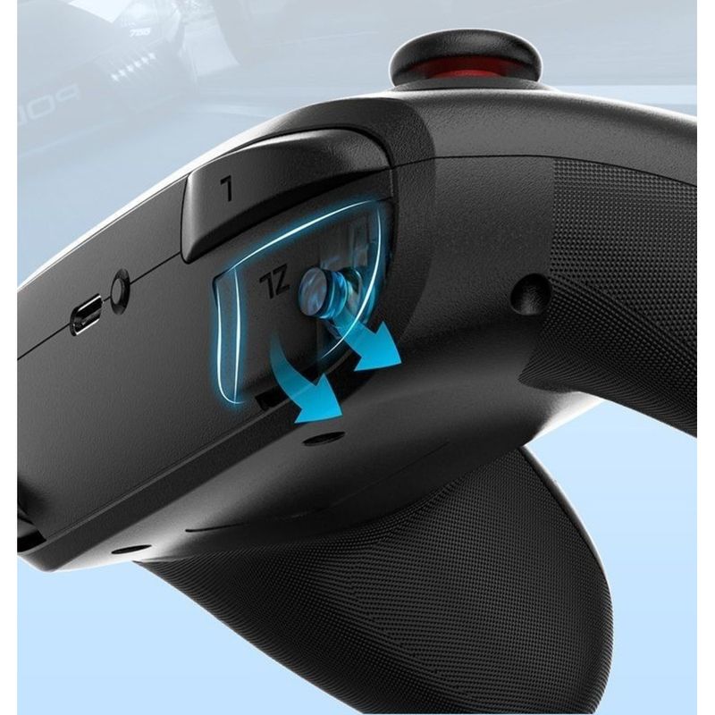 Controller emulatore Yuzu per PC, computer e console di gioco Bluetooth Switch NS con sensore di movimento, giroscopio, riattivazione con un tasto_voghion.com