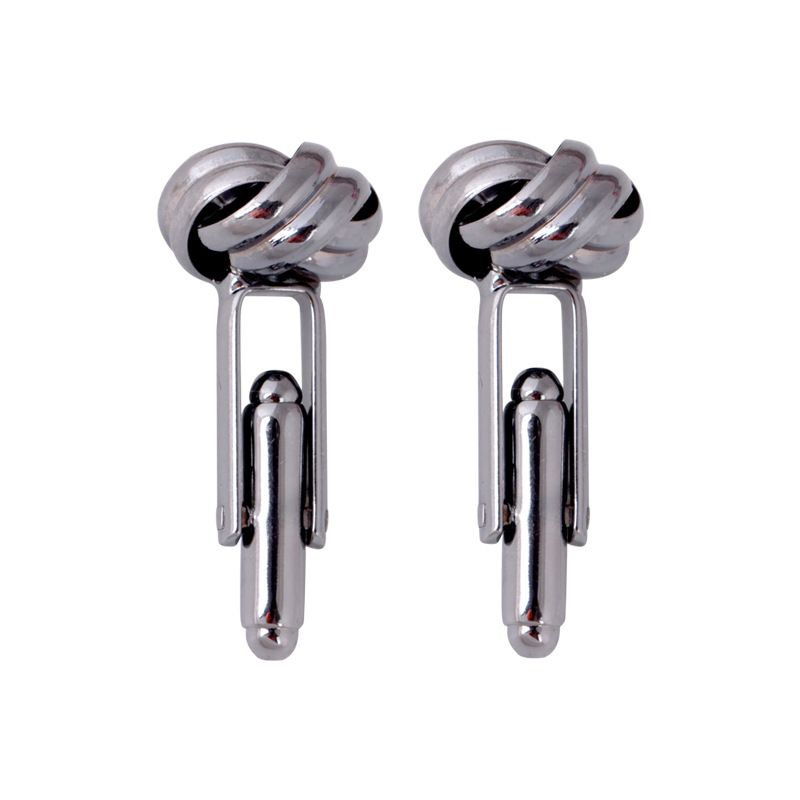Nuovi gemelli eleganti da uomo Fried Dough Twists French shirt sleeve nail pattern gemelli gioielli_voghion.com