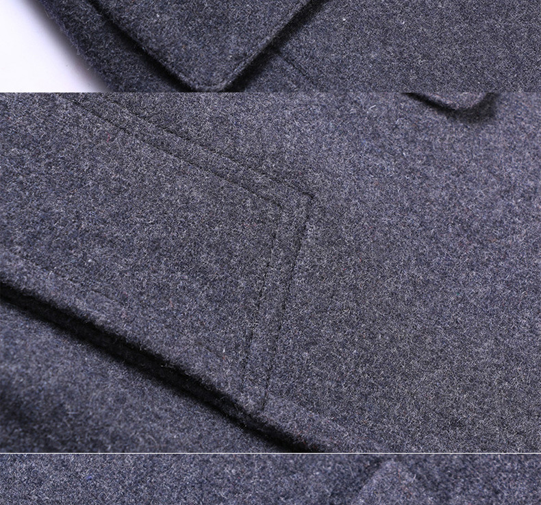 Woolen cloth men's Keel Trench Coat_voghion.com