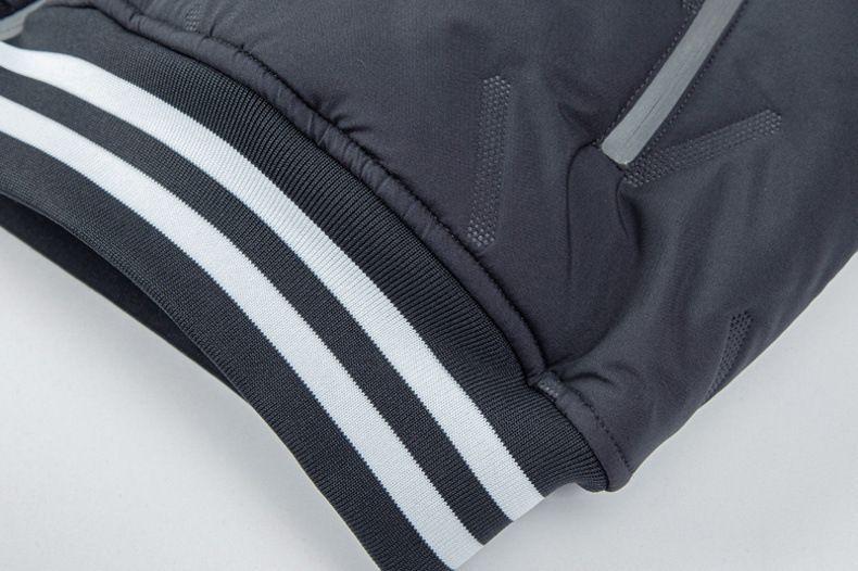 Graphen-Kapuzenjacke für Herren – Wintermantel mit Fleecefutter und Ultraschallschweißtechnologie, winddichte Polyester-Außenhülle_voghion.com