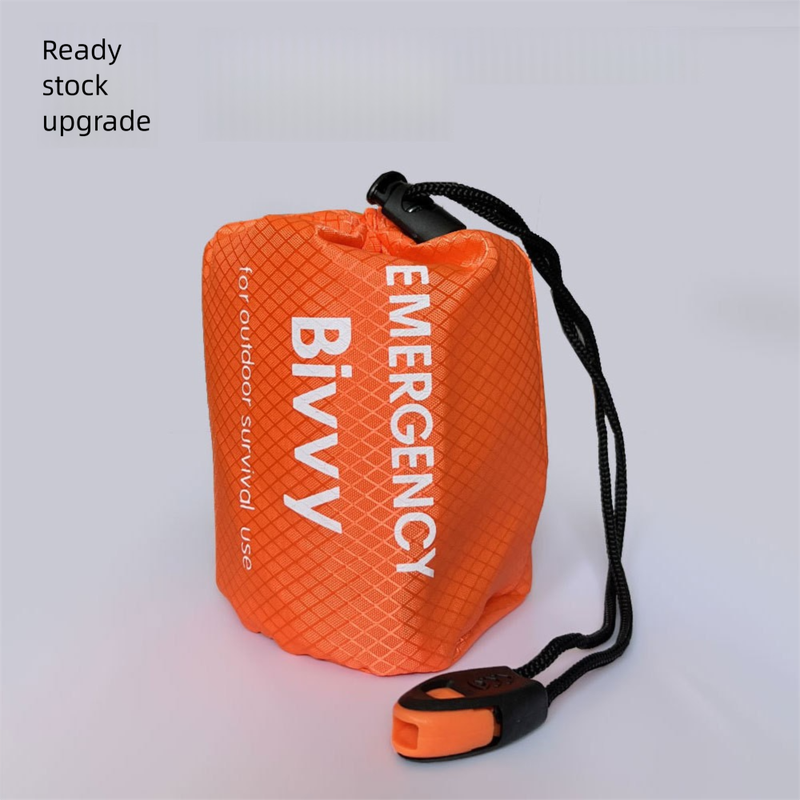Outdoor-Notfallschlafsack für Camping Wandern Bergsteigen Wärmedämmung Ausrüstung Überlebensdecke_voghion.com