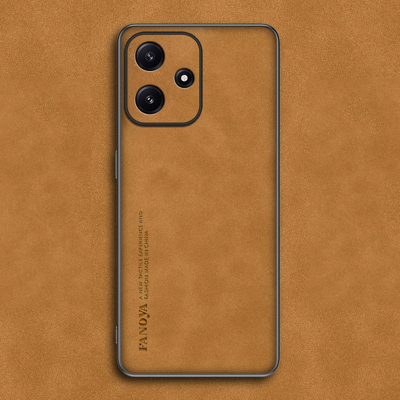PU leather comfortable suede case For POCO M6 Pro F5 Pro X5 Pro F4 GT X4 GT M4 Pro X3 GT F3 M3 F2 Pro Soft Lens protect_voghion.com
