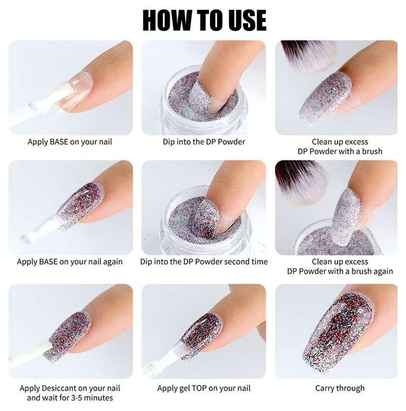 DP Einweichset Dip Kit Nagelpulver_voghion.com