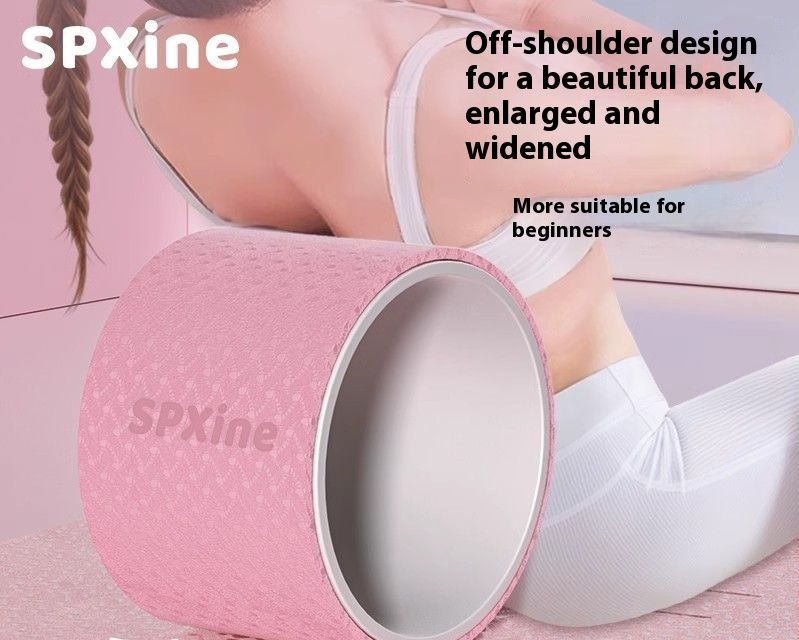 Wheel Widened Backbend Artifact For Beginners Professional Opening Beauty Pilates Yoga Circle Thick Rolling Back_voghion.com
