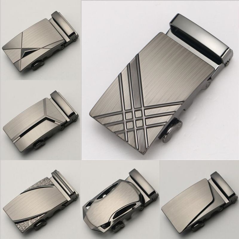 HEIßE Mode herren Business Legierung Automatische Schnalle Einzigartige Plaque Gürtel Schnallen für 3,5 cm Ratsche Männer Bekleidung Zubehör G1-65_voghion.com