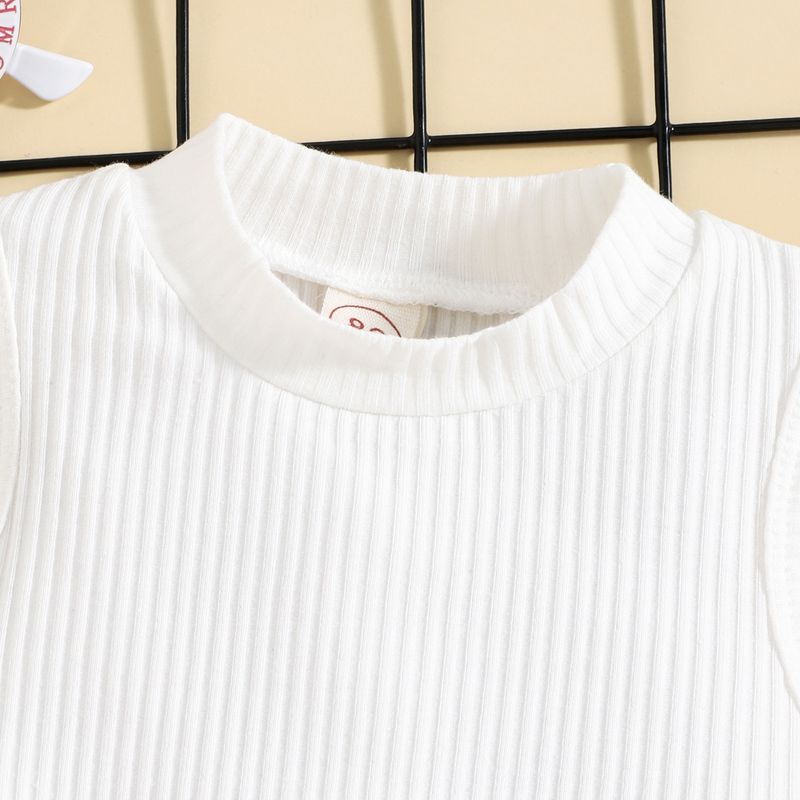 Kinderkleidung für Mädchen, Sommer, trendig, cool, aus Baumwolle, Weste, Top, T-Shirt, kurzer Rock mit Gürteltasche, Anzug_voghion.com