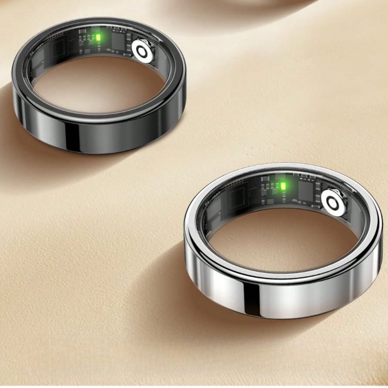 SR09 Smart Ring Sundhedstracker Vandtæt Fitness Søvnmåler Bluetooth Kompatibel 5.1 Pulsmåler Blodiltsmåler_voghion.com