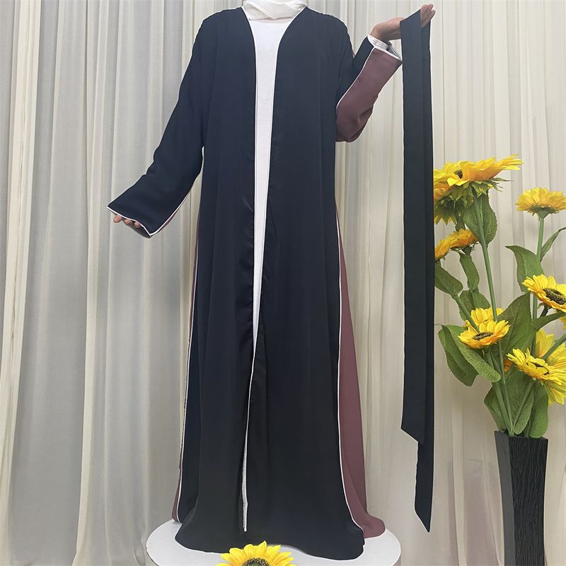 Türk Elbiseleri Kadın Mont Fas Kaftan Partisi Abaya Bangladeş Kaftan Müslüman Üstleri İslami Giyim Ramazan Dubai Büyük Beden_voghion.com