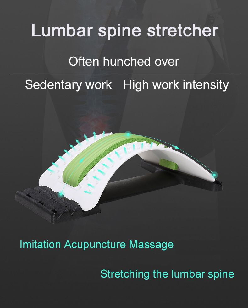 Rygmassager Lændestøttebåre Spinal Board Rygbårer Nedre og øvre muskelsmertelindring ved diskusprolaps_voghion.com