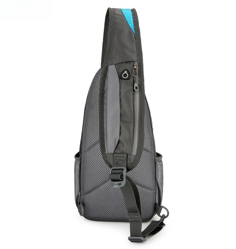 Sports And Leisure Men And Women's Chest Bag Large Capacity Multi-functional Outdoor Oblique Span Bag Portable Shoulder Bag_voghion.com