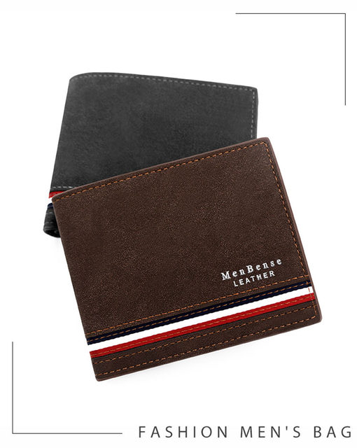 Kurze Männer Brieftaschen Zipper Münzfach Dünne Karte Halter Luxus Männlichen Geldbörsen Hohe Qualität PU Leder männer Brieftasche Geld clips_voghion.com