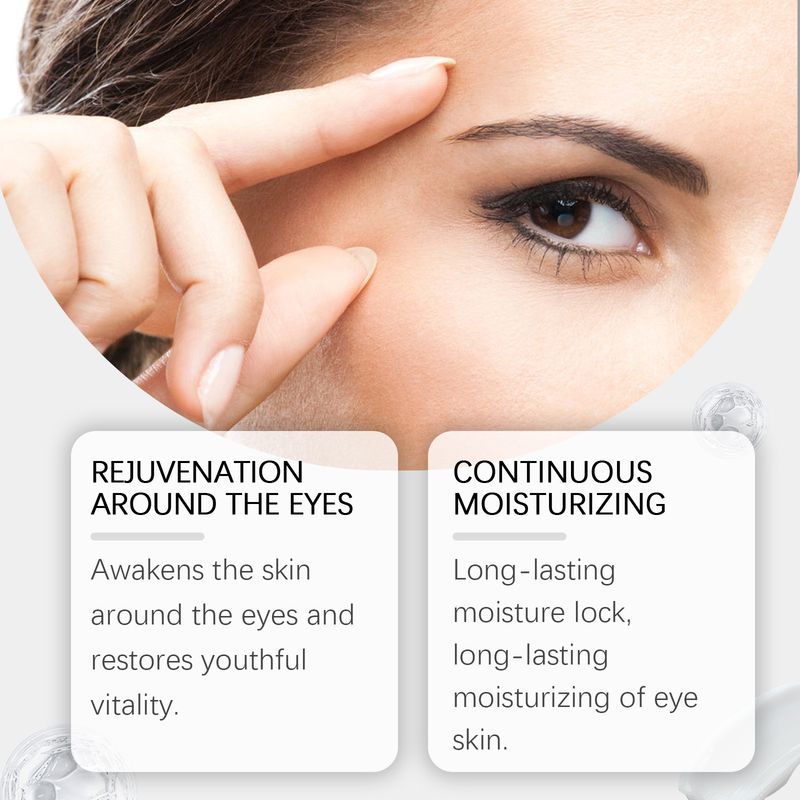 OUHOE Eye Cream For Eyebags, Mild Skin Lotion To Reduce Puffy And Dark Circles Under The Eyes_voghion.com