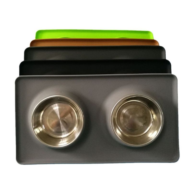 Fabrikant Directe Levering Siliconen Voerbak Mat voor Huisdieren, Anti-mors Anti-spat_voghion.com