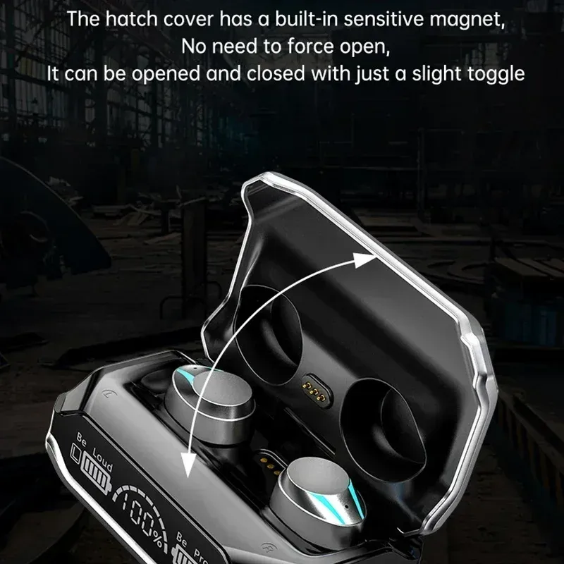 TWS M41 Bluetooth Earphones Wireless Headphones Smart Touch Wireless Headset LED Display Stereo Sound Earbuds For Smartphones_voghion.com