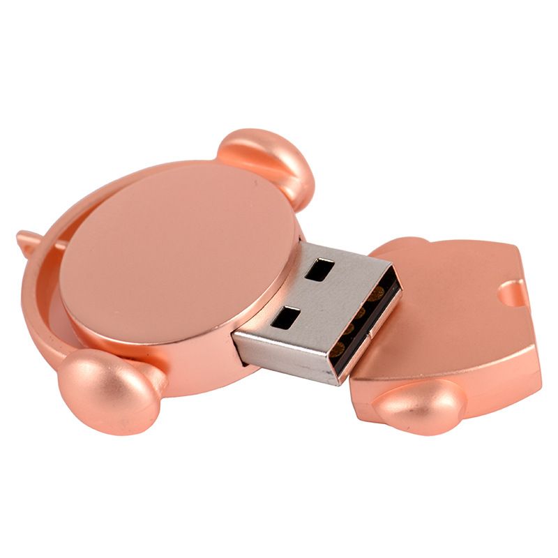 Paměťová zařízení flash disk s personalizovaným gravírováním U disk vynikající roztomilý USB flash disk se skutečnou kapacitou, kreativní dárek_voghion.com