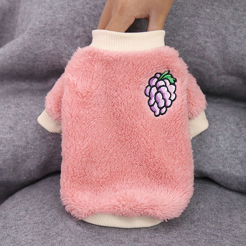 Herbst winter neue pet kleine und mittlere hund kleidung, Bomei warme fleece kleidung, zwei beinen kleidung_voghion.com
