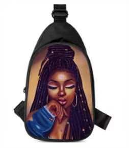 Herren Brust Western Festival Bat Ghost Print Einzelschulter Outdoor Casual Multifunktionale Umhängetasche mit Reißverschluss_voghion.com