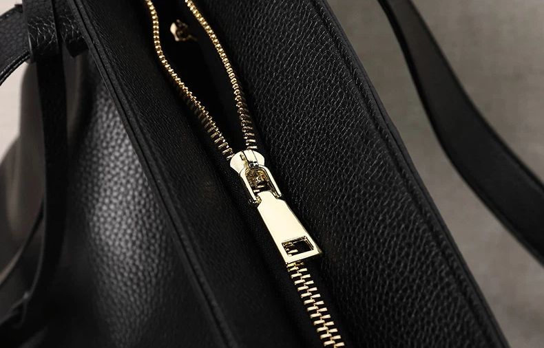 Leather Tote Bag, Women's Bag, Large Capacity Bag, Women's Head Layer Cowhide Armpit Bag, Single Shoulder Diagonal Cross Bag, Soft And Luxurious_voghion.com